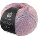 Lana Grossa MEILENWEIT 100g Woolycell Duo | 6003-сине-лиловый/розовый/кремовый