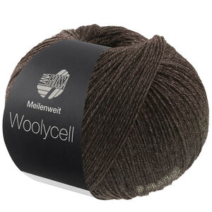 Lana Grossa MEILENWEIT 100g Woolycell | 14-антрацитовый