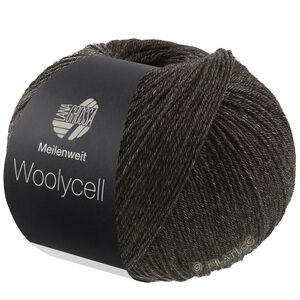 Lana Grossa MEILENWEIT 100g Woolycell | 15-чёрный