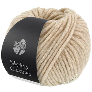 Lana Grossa MERINO CARDATO | 02-бежевый