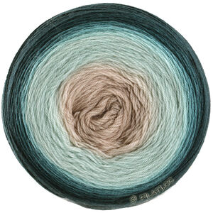 Lana Grossa MERINO LACE AQUARELL | 06-серо-бежевый/зелёно-бежевый/зелено-серый/грязь