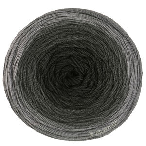 Lana Grossa MERINO LACE AQUARELL | 401-тёмно-серый/средне-серый/антрацитовый