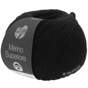 Lana Grossa MERINO SUPERIORE | 08-чёрный