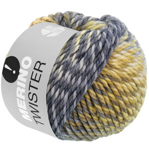 Lana Grossa MERINO TWISTER | 05-ванильный/светло-коричневый/серебристо-серый/светло-серый/тёмно-серый