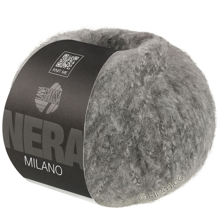 Lana Grossa MILANO (Nera) | 01-серый меланжевый