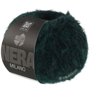 Lana Grossa MILANO (Nera) | 08-чёрно-зелёный