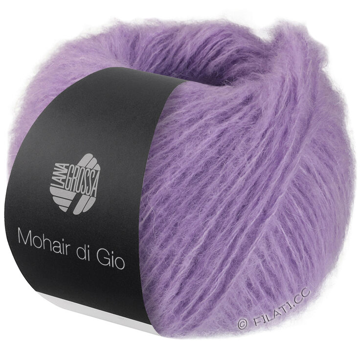 Lana Grossa MOHAIR DI GIO | 01-сиренево-лиловый