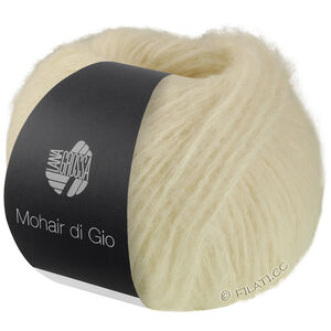 Lana Grossa MOHAIR DI GIO | 09-сурово-белый