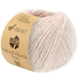 Lana Grossa NATURAL ALPACA Pelo | 011-нежно-розовый меланжевый