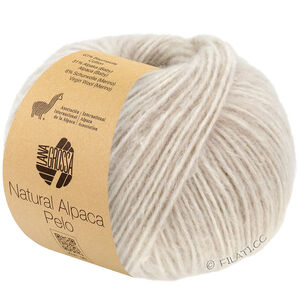 Lana Grossa NATURAL ALPACA Pelo | 022-ракушка меланжевый