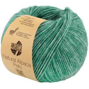 Lana Grossa NATURAL ALPACA Pelo | 025-петрольный меланжевый