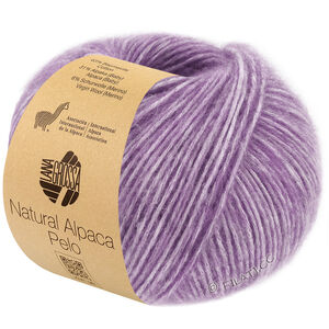 Lana Grossa NATURAL ALPACA Pelo | 037-пурпурный меланжевый