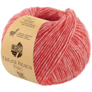 Lana Grossa NATURAL ALPACA Pelo | 038-светло-красный меланжевый