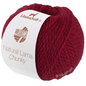 Lana Grossa NATURAL LAMA CHUNKY | 17-винно-красный