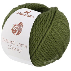 Lana Grossa NATURAL LAMA CHUNKY | 19-оливковый