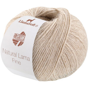 Lana Grossa NATURAL LAMA FINE | 110-светло-бежевый