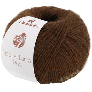 Lana Grossa NATURAL LAMA FINE | 113-коричневый шоколад