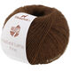Lana Grossa NATURAL LAMA FINE | 113-коричневый шоколад