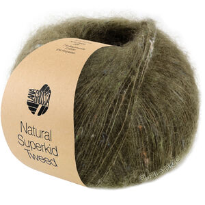 Lana Grossa NATURAL SUPERKID TWEED | 616-оливковый
