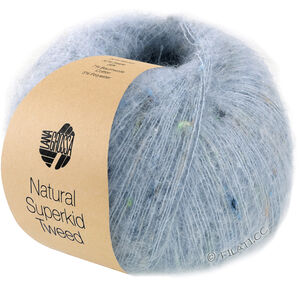 Lana Grossa NATURAL SUPERKID TWEED | 618-голубой
