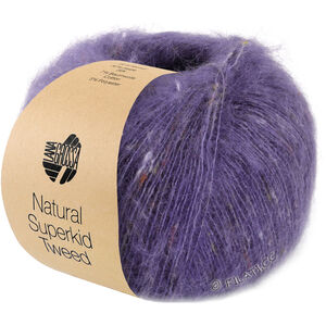 Lana Grossa NATURAL SUPERKID TWEED | 630-пурпурный