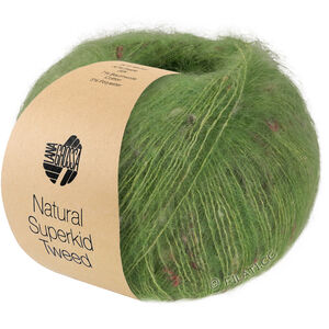 Lana Grossa NATURAL SUPERKID TWEED | 633-яблочно-зелёный