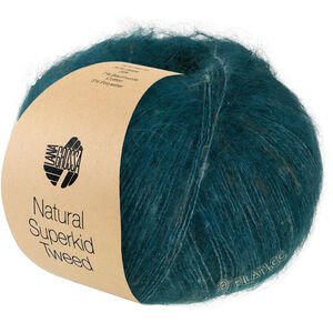 Lana Grossa NATURAL SUPERKID TWEED | 634-глубоководный зелёный