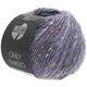 Lana Grossa ONLY TWEED | 114-сине-фиолетовый/слива/светло-серый