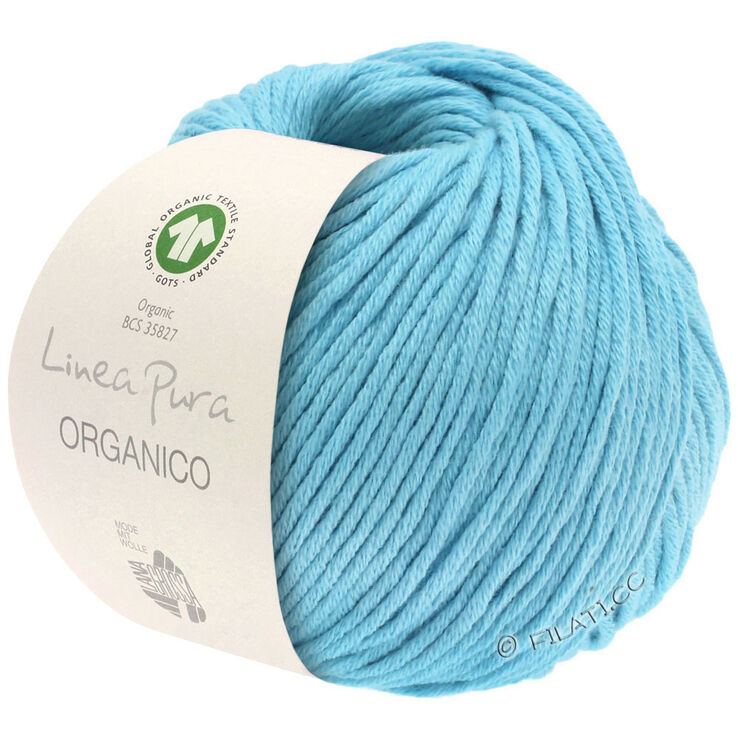 Lana Grossa ORGANICO (Linea Pura) | 115-бирюзовый