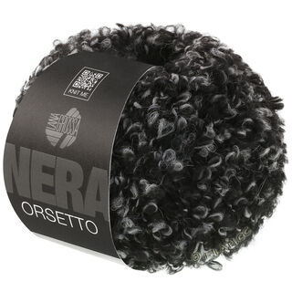 Lana Grossa ORSETTO Moulinè (Nera
