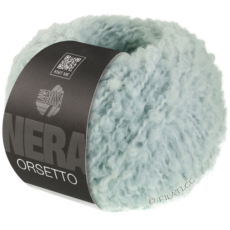 Lana Grossa ORSETTO (Nera) | 01-бело-синий
