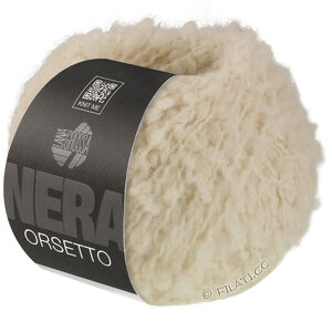 Lana Grossa ORSETTO (Nera) | 16-сурово-белый