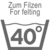 Для фелтинга: стирка при 40°C