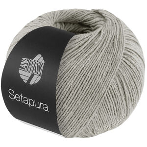Lana Grossa SETAPURA | 21-серебристо-серый