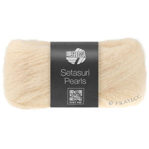 Lana Grossa SETASURI PEARLS | 201-светло-бежевый