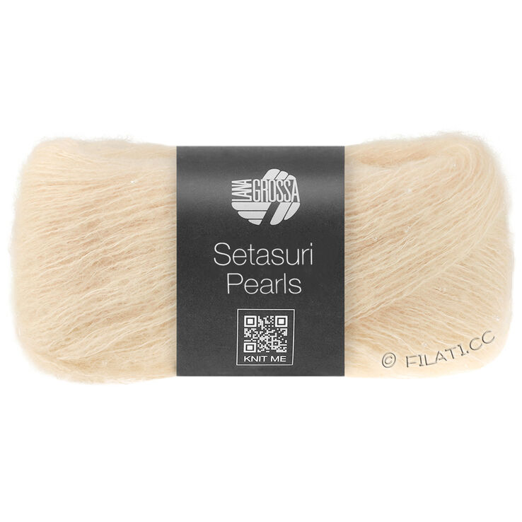 Lana Grossa SETASURI PEARLS | 201-светло-бежевый