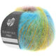 Lana Grossa SILKHAIR HAZE Print | 1212-горчично-желтый/нефрит/бирюзовый/петрольный/серо-фиолетовый