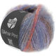 Lana Grossa SILKHAIR PRINT | 405-джинс/серебристо-серый/красно-фиолетовый/цвет ржавчины/серый