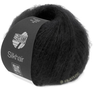 Lana Grossa SILKHAIR | 014-чёрный
