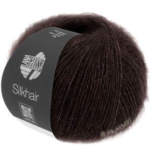 Lana Grossa SILKHAIR | 209-чёрно-коричневый