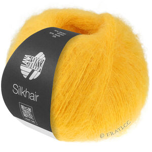 Lana Grossa SILKHAIR | 221-желтково-жёлтый