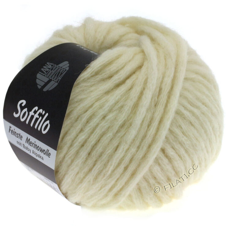 Lana Grossa SOFFILO | 01-сурово-белый