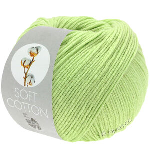 Lana Grossa SOFT COTTON | 36-липово-зелёный