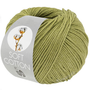 Lana Grossa SOFT COTTON | 64-киви-зелёный