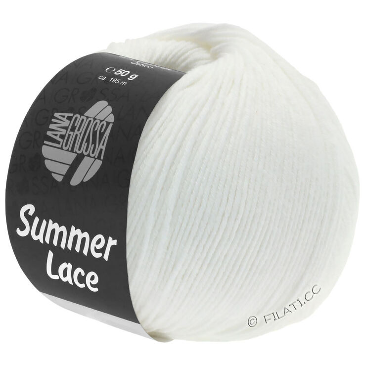 Lana Grossa SUMMER LACE | 01-белый