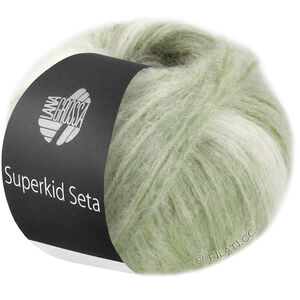 Lana Grossa SUPERKID SETA | 107-светло-зелёный/пастельно-зелёный/светло-бежевый