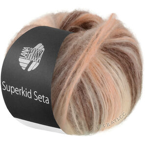 Lana Grossa SUPERKID SETA | 110-светло-бежевый/персик/лососевый/серо-коричневый