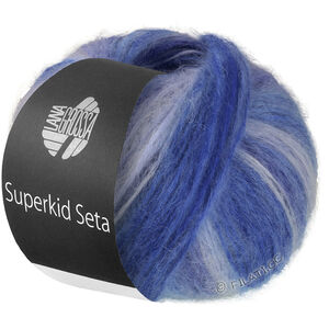 Lana Grossa SUPERKID SETA | 112-нежно-голубой/небесно-голубой/чернильный/сапфировый