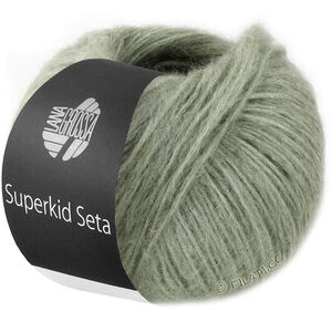 Lana Grossa SUPERKID SETA | 017-серо-зелёный