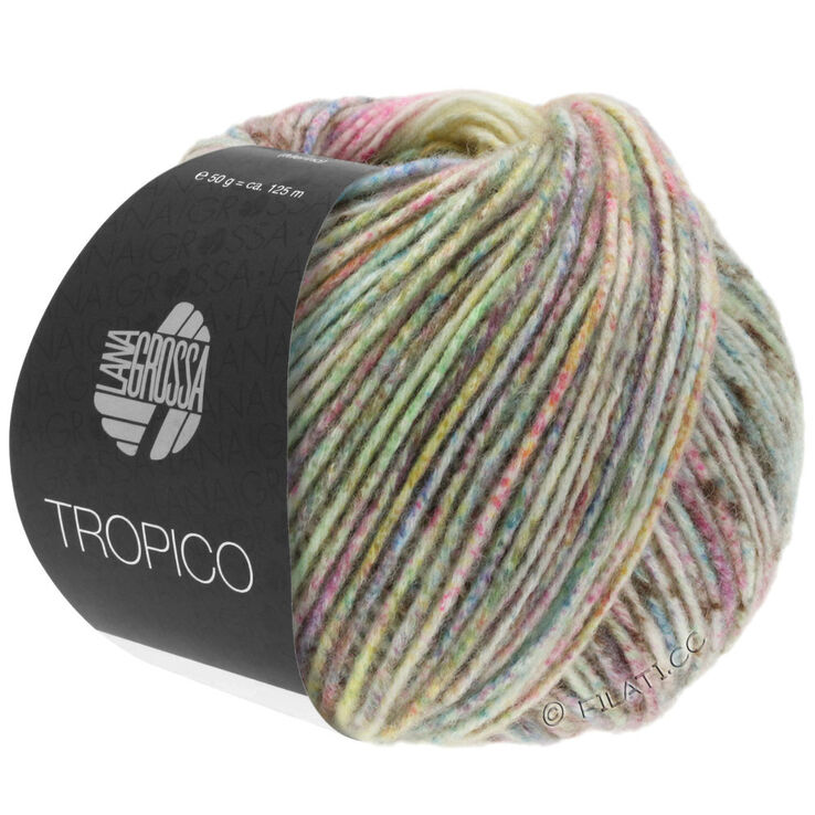 Lana Grossa TROPICO | 01-фисташковый/липово-зелёный/терракотовый/хаки/цикламеновый/пурпурный/розовый/жёлтый